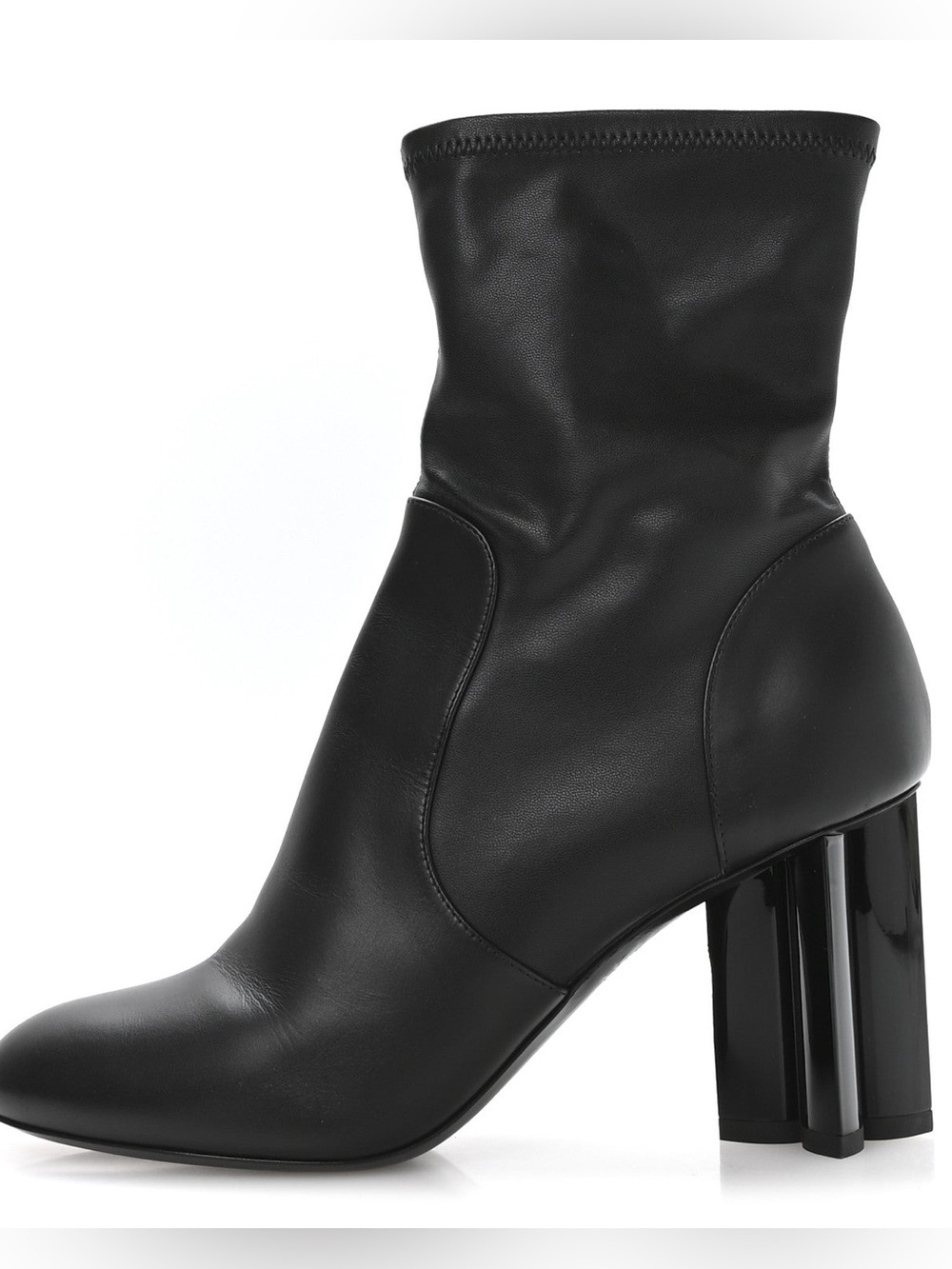 Louis Vuitton calfskin leather Silhouette Ankle Boots